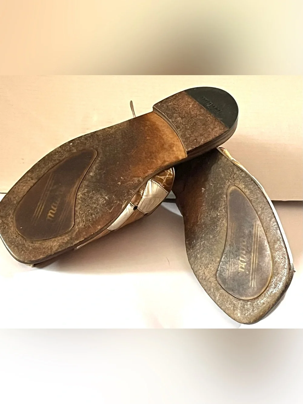 Mauri Patchwork Alligator SLingback Men's Dress Sandals